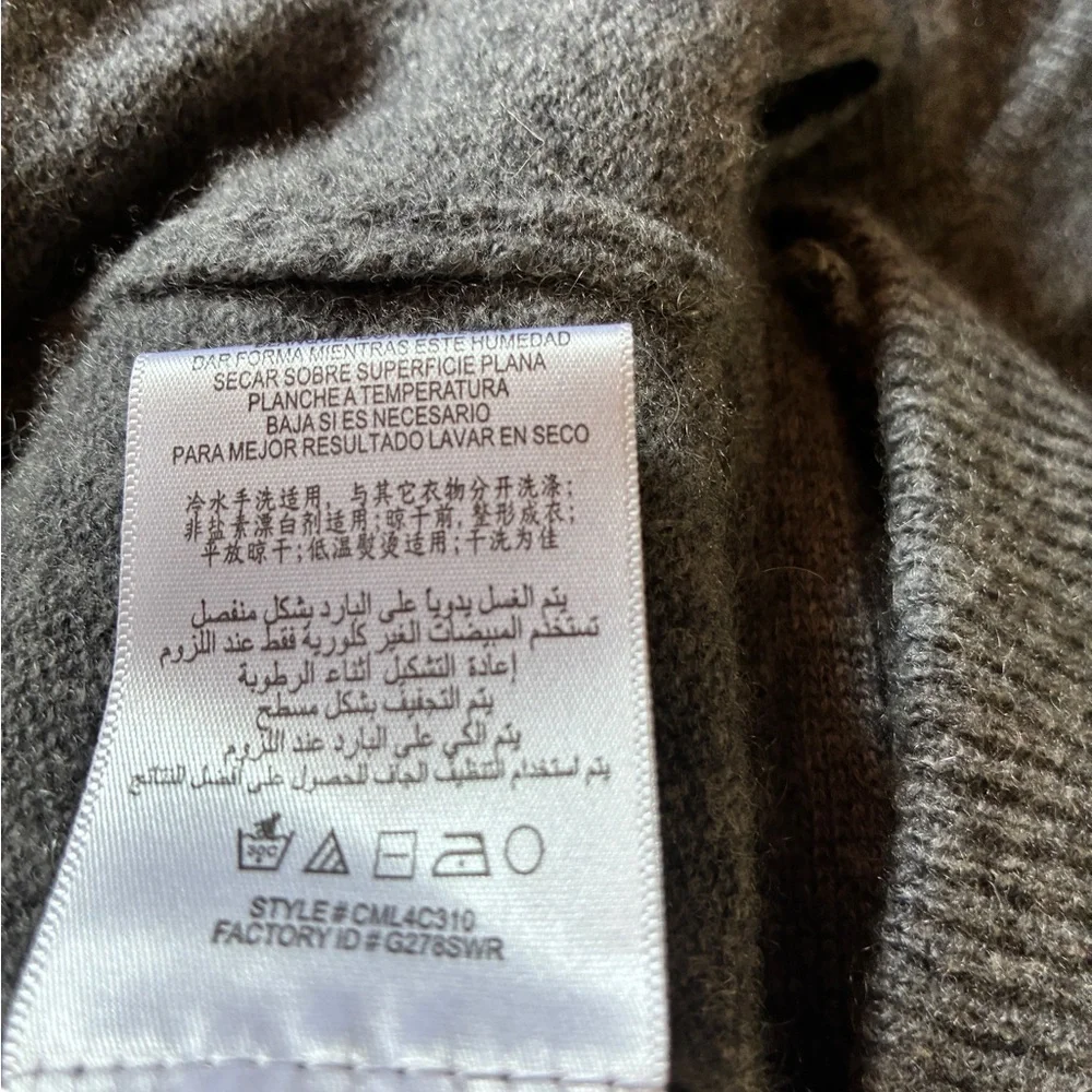 BCBGMaxAzria Cashmere Zip Hoody - Picture 7 of 7